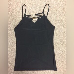 Chic Black Camisole Top